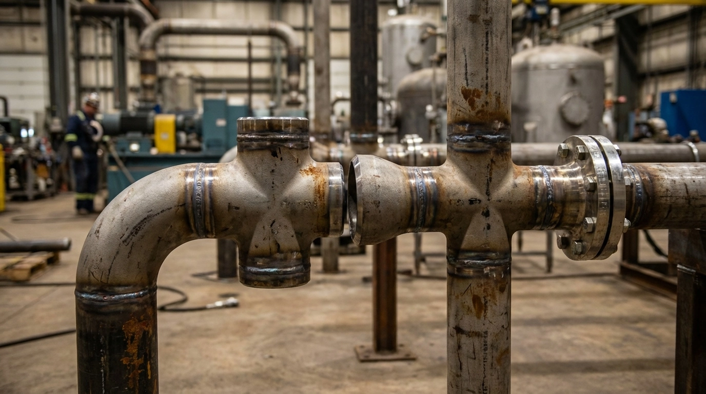 carbon steel elbow fitting application