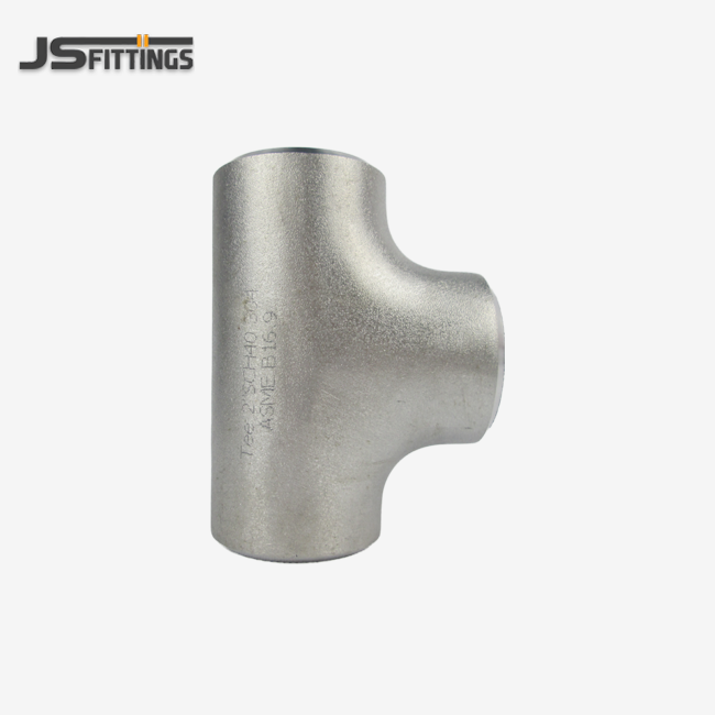 Stainless Steel Buttweld Fitting tee Stainless Steel Buttweld Fitting tee