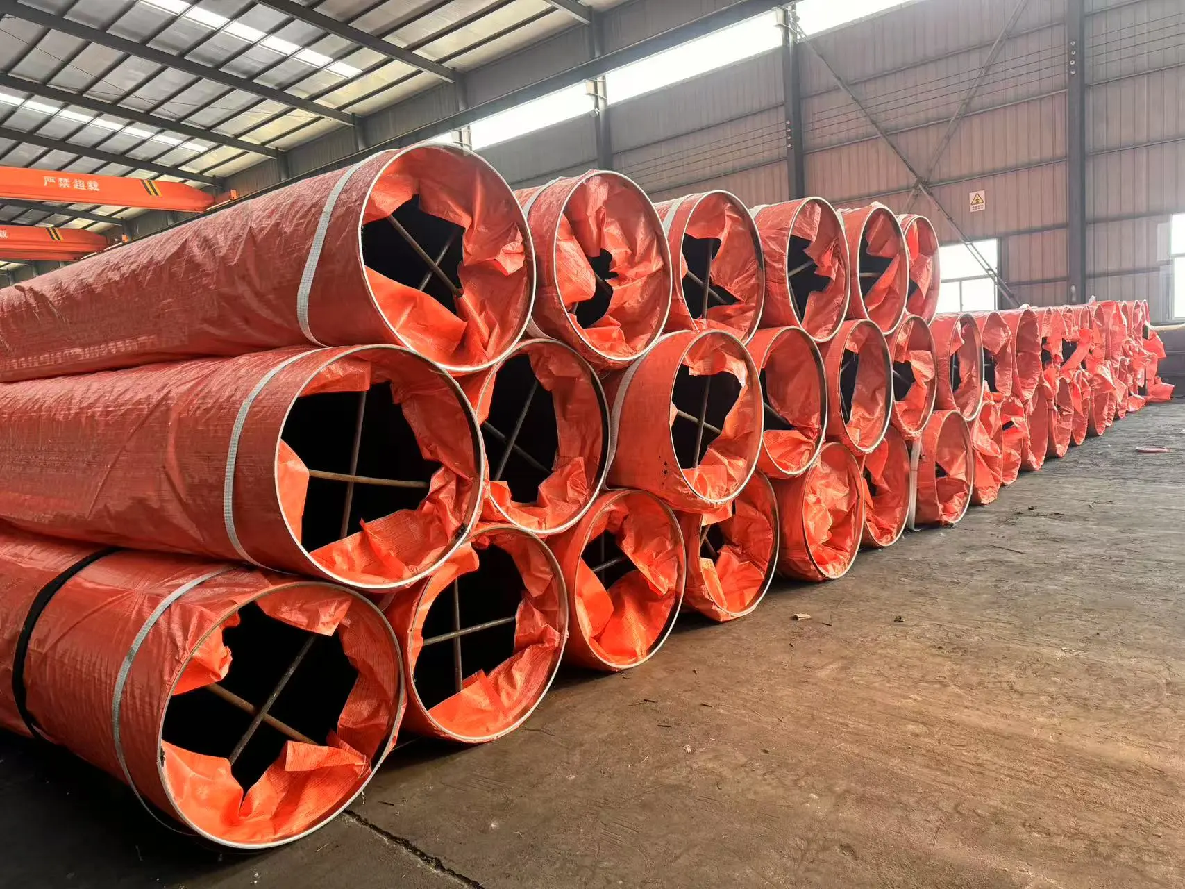 ASTM A333 steel pipe packaging