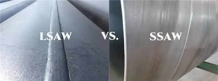 SSAW Pipe vs LSAW Pipe