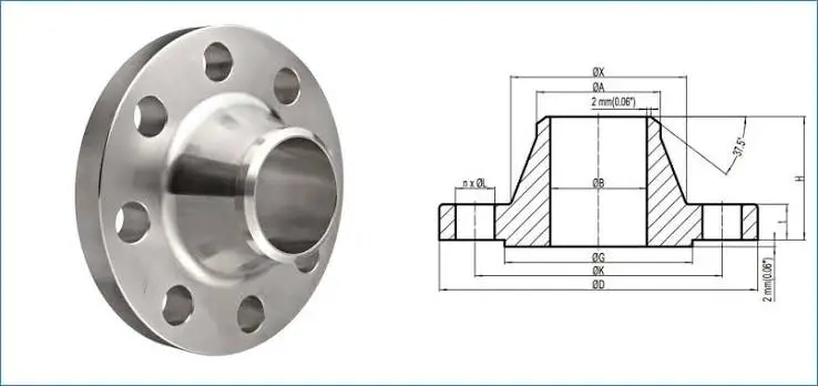 weld neck flange